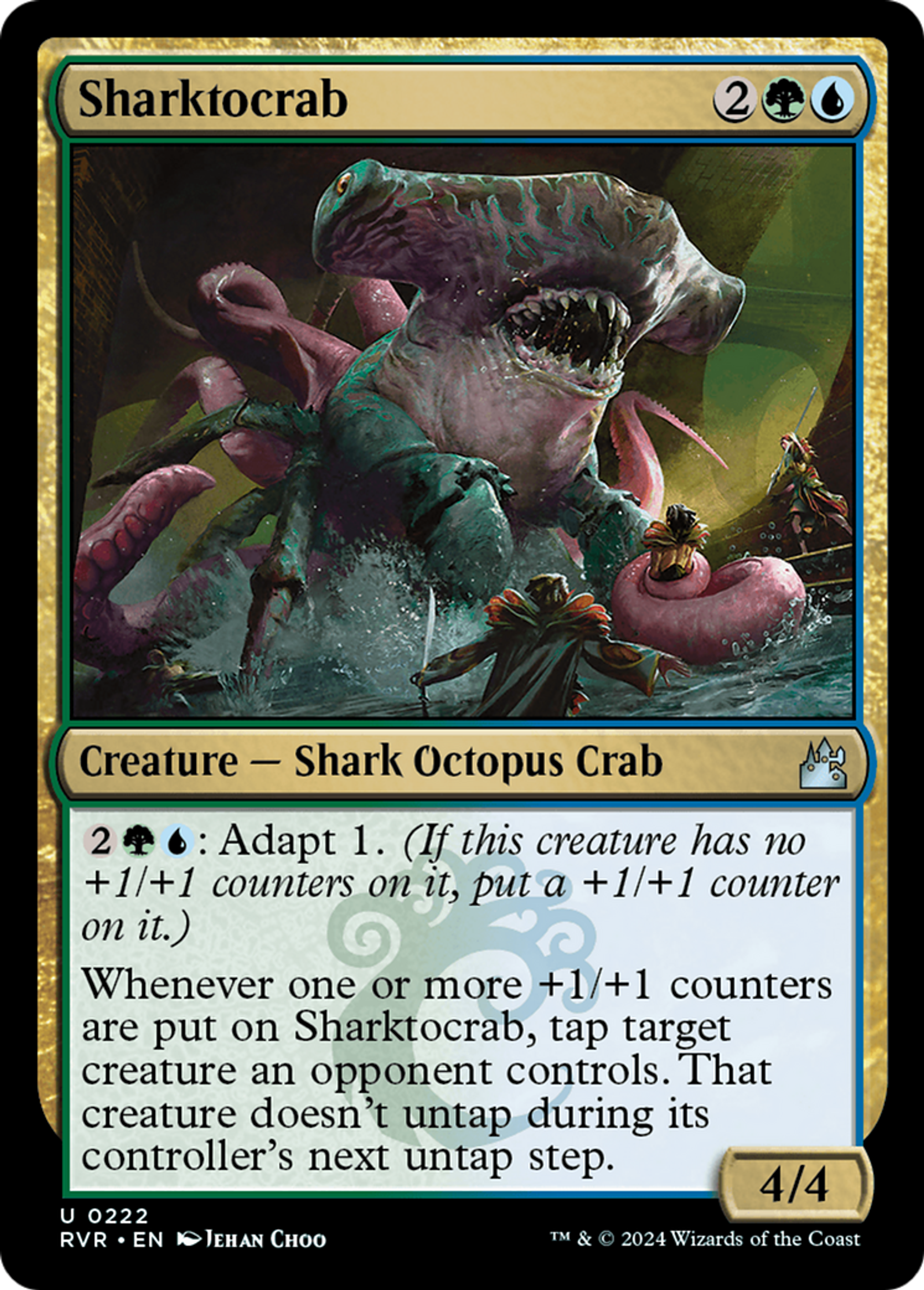 Crabe céphalosquale — Ravnica Remastered — Magic: The Gathering
