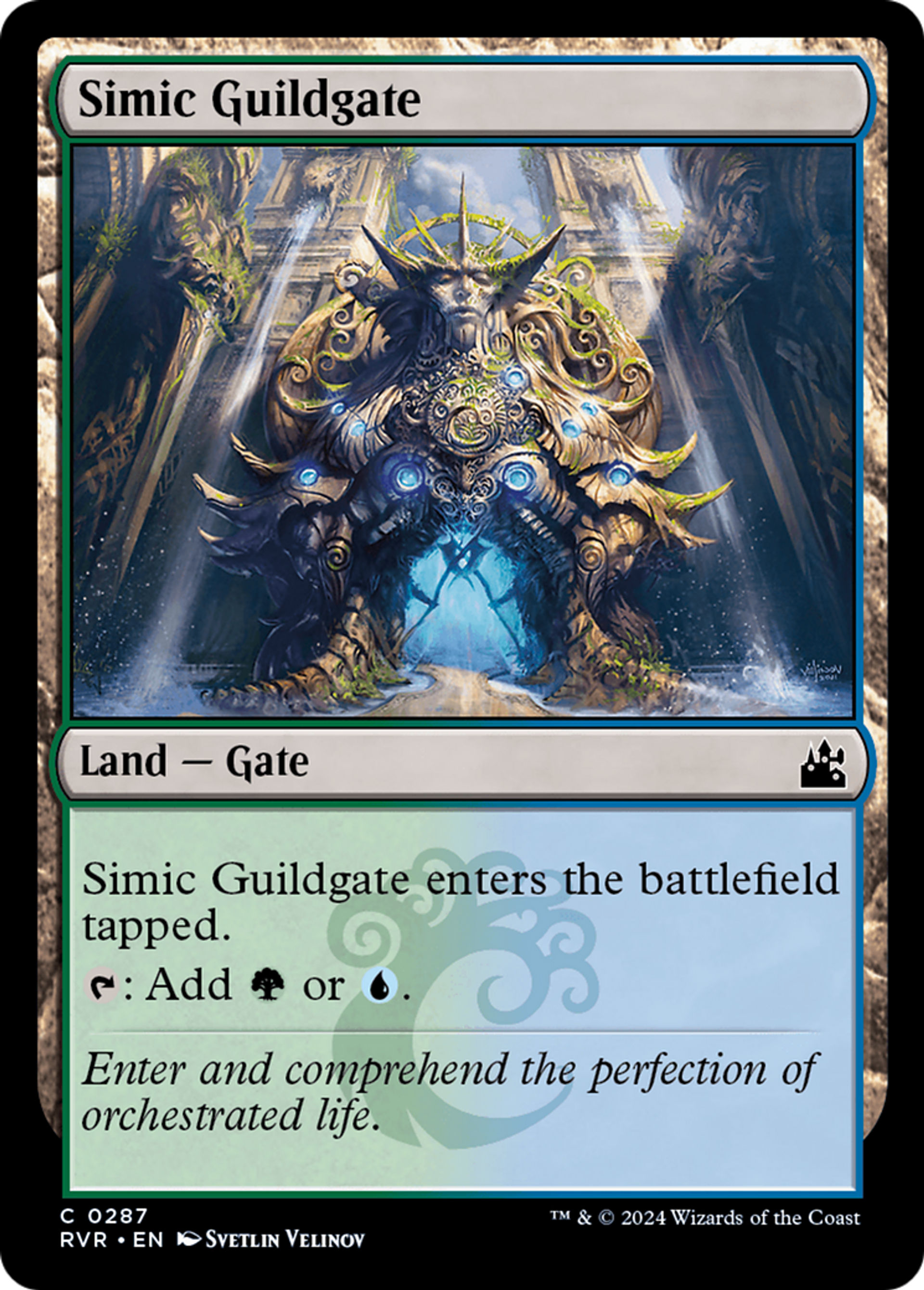 Simic Guildgate — Ravnica Remastered — Magic: The Gathering