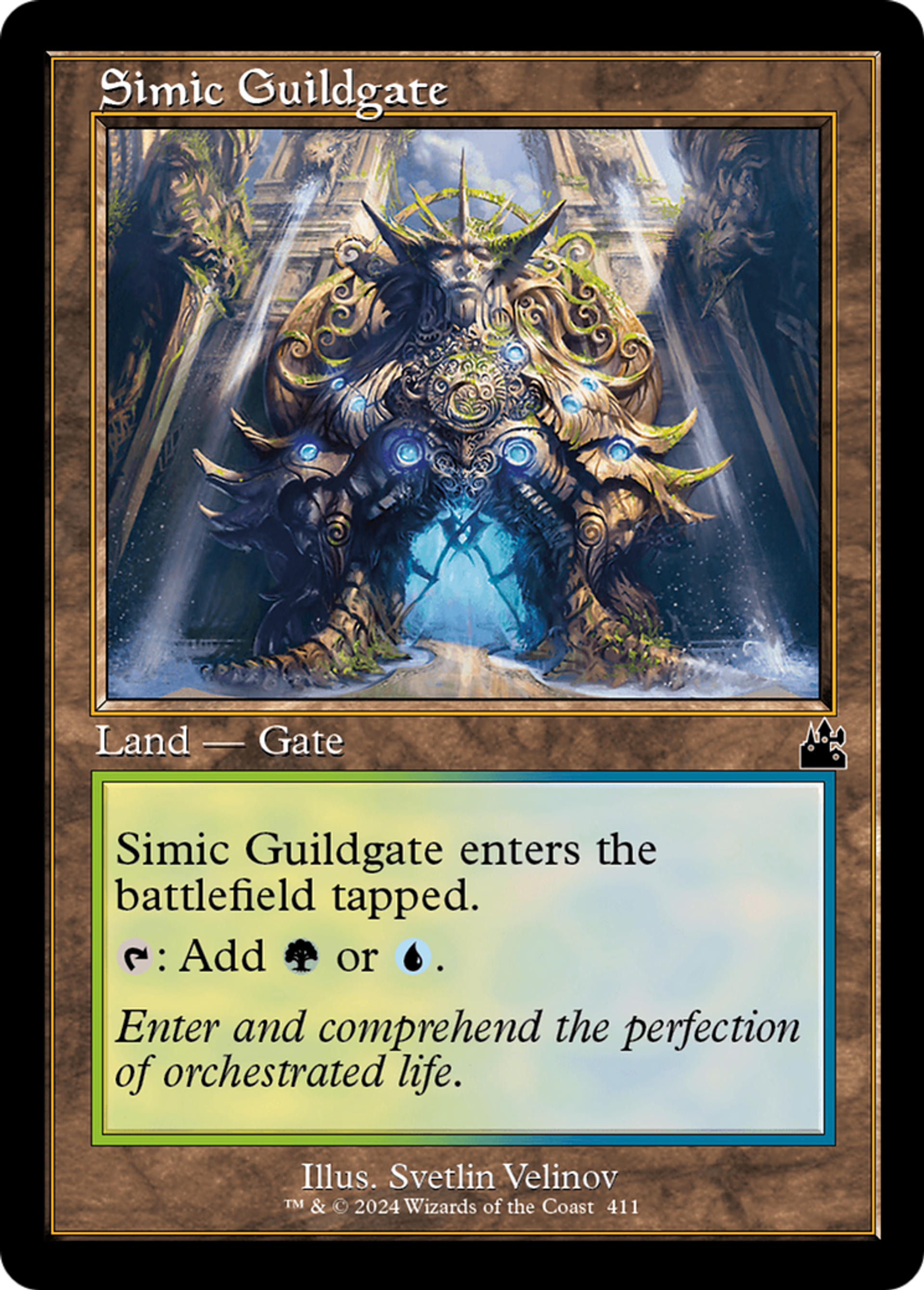 Simic Guildgate — Ravnica Remastered — Magic: The Gathering
