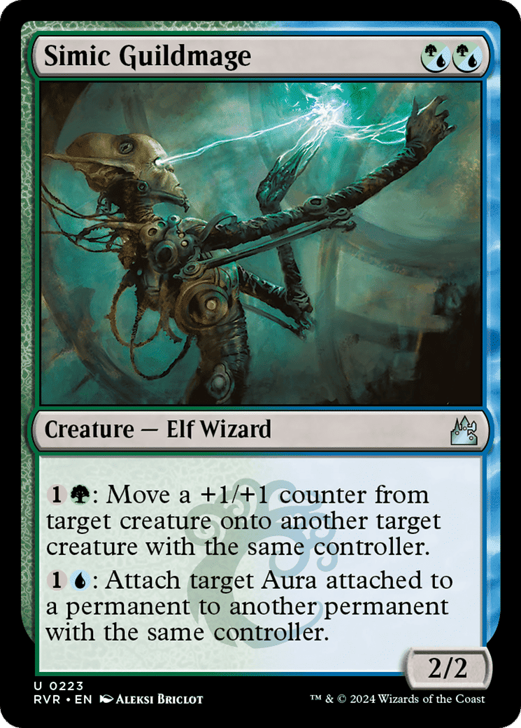 Simic Guildmage — Ravnica Remastered — Magic: The Gathering