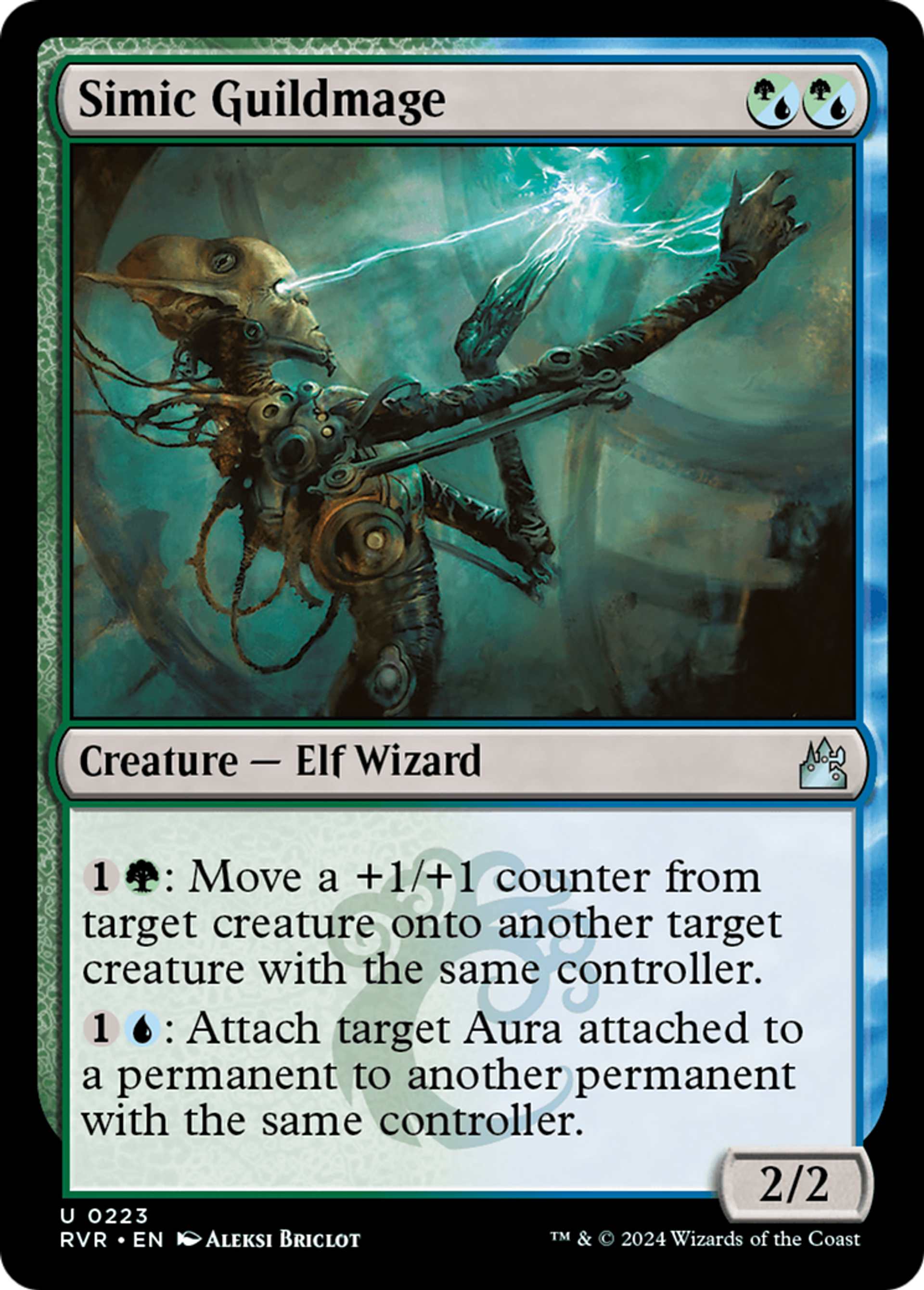Ghildmage de Simic — Ravnica Remastered — Magic: The Gathering