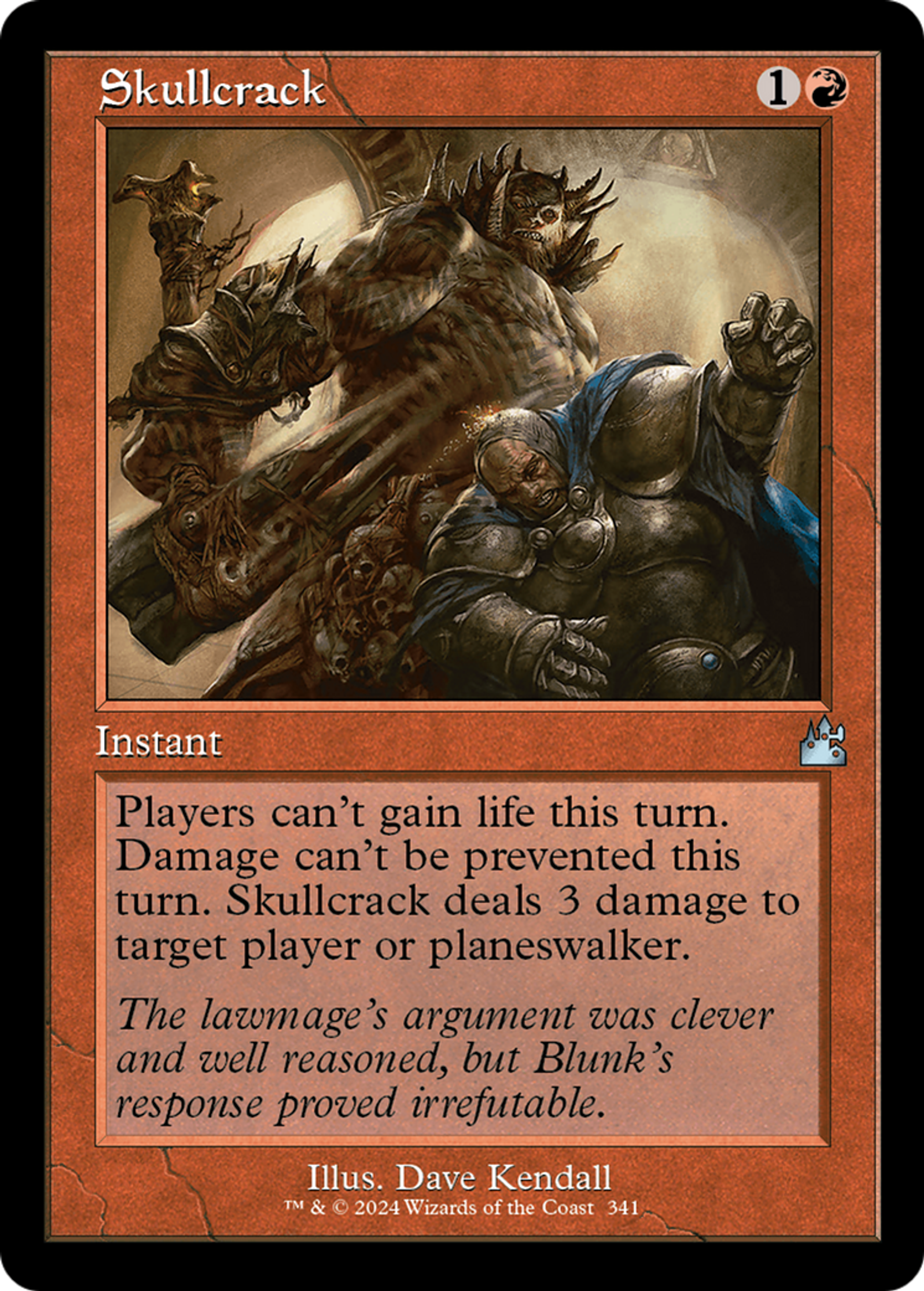 Skullcrack — Ravnica Remastered — Magic: The Gathering