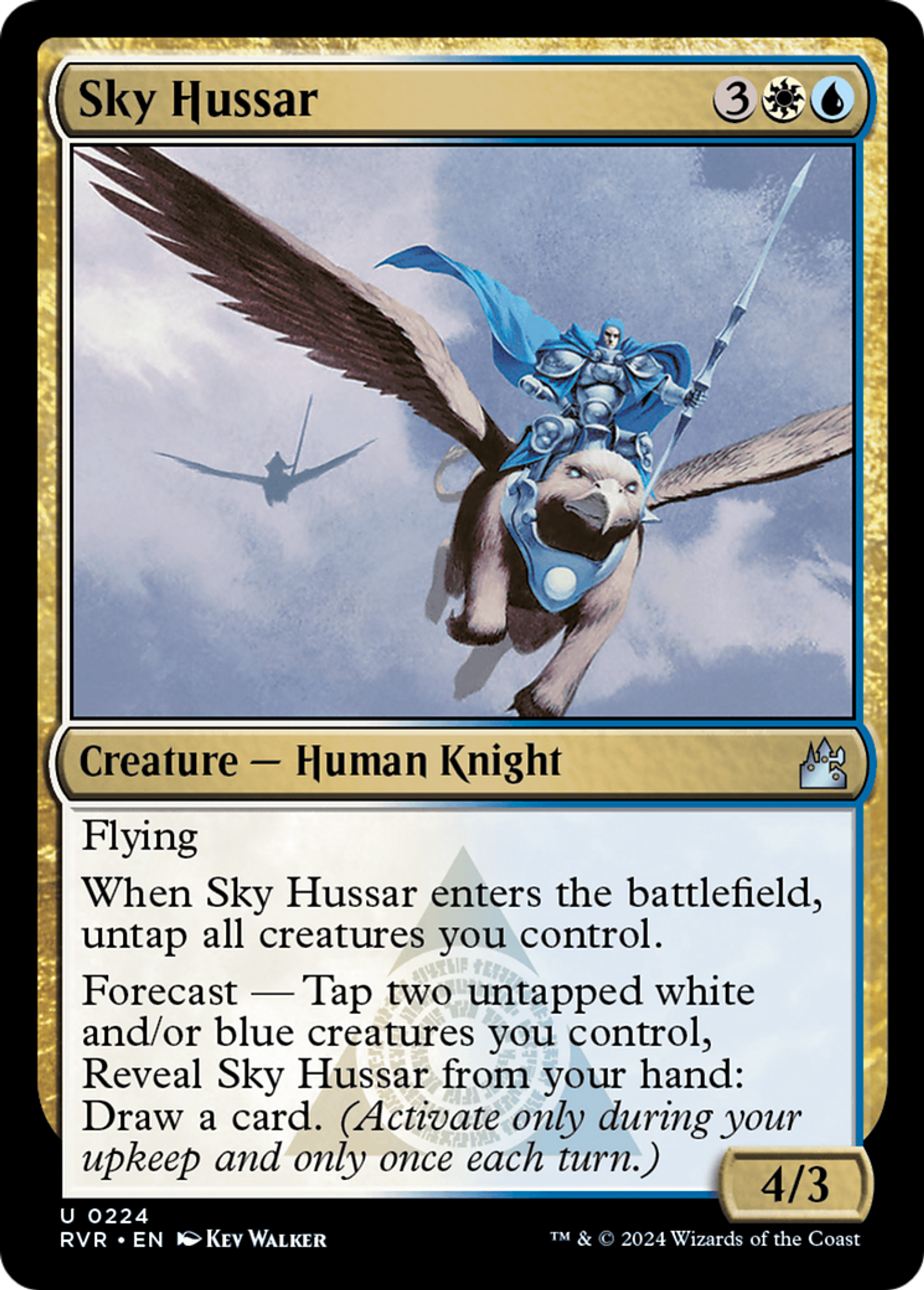 Hussard céleste — Ravnica Remastered — Magic: The Gathering