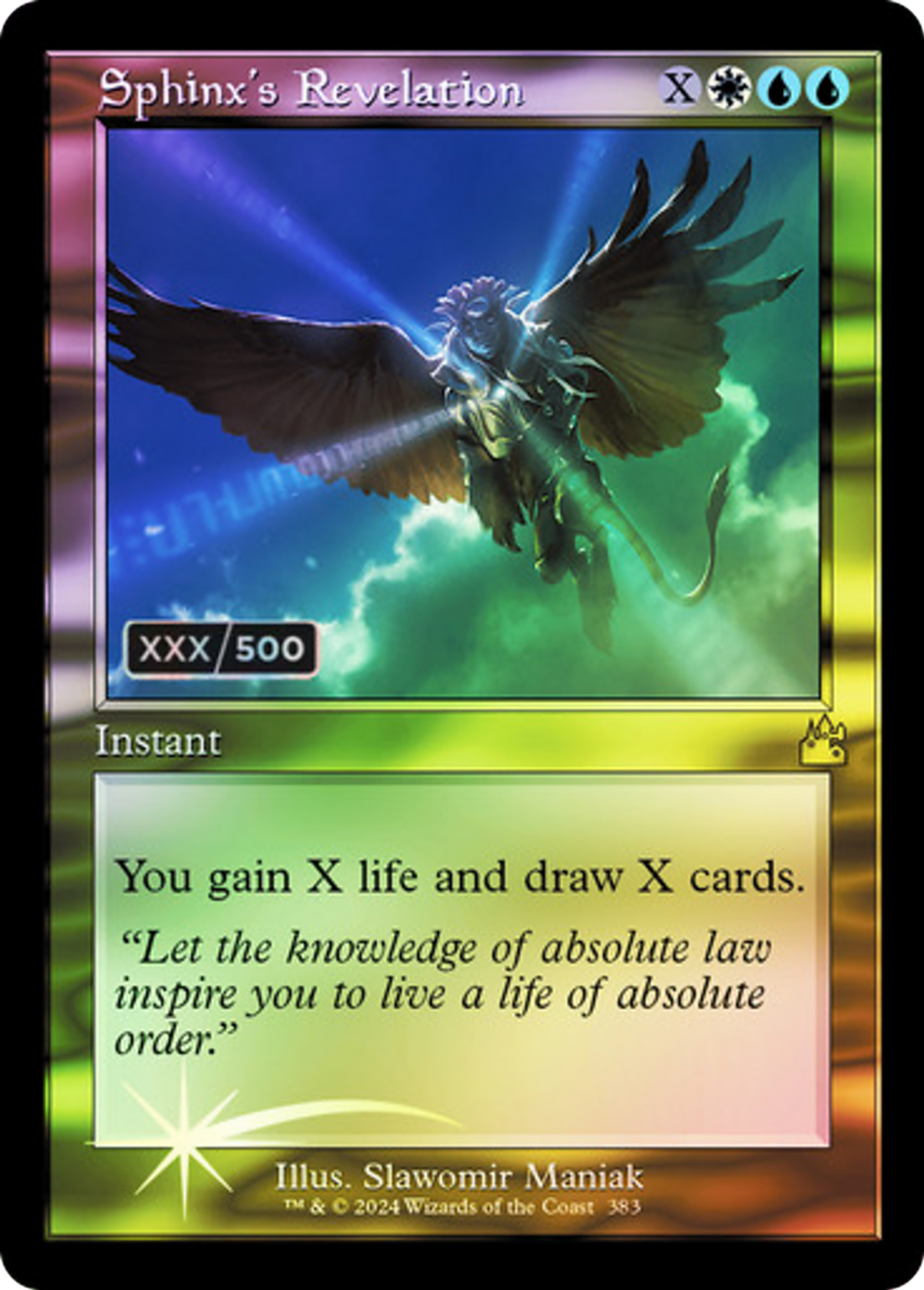 Sphinx's Revelation — Ravnica Remastered — Magic: The Gathering