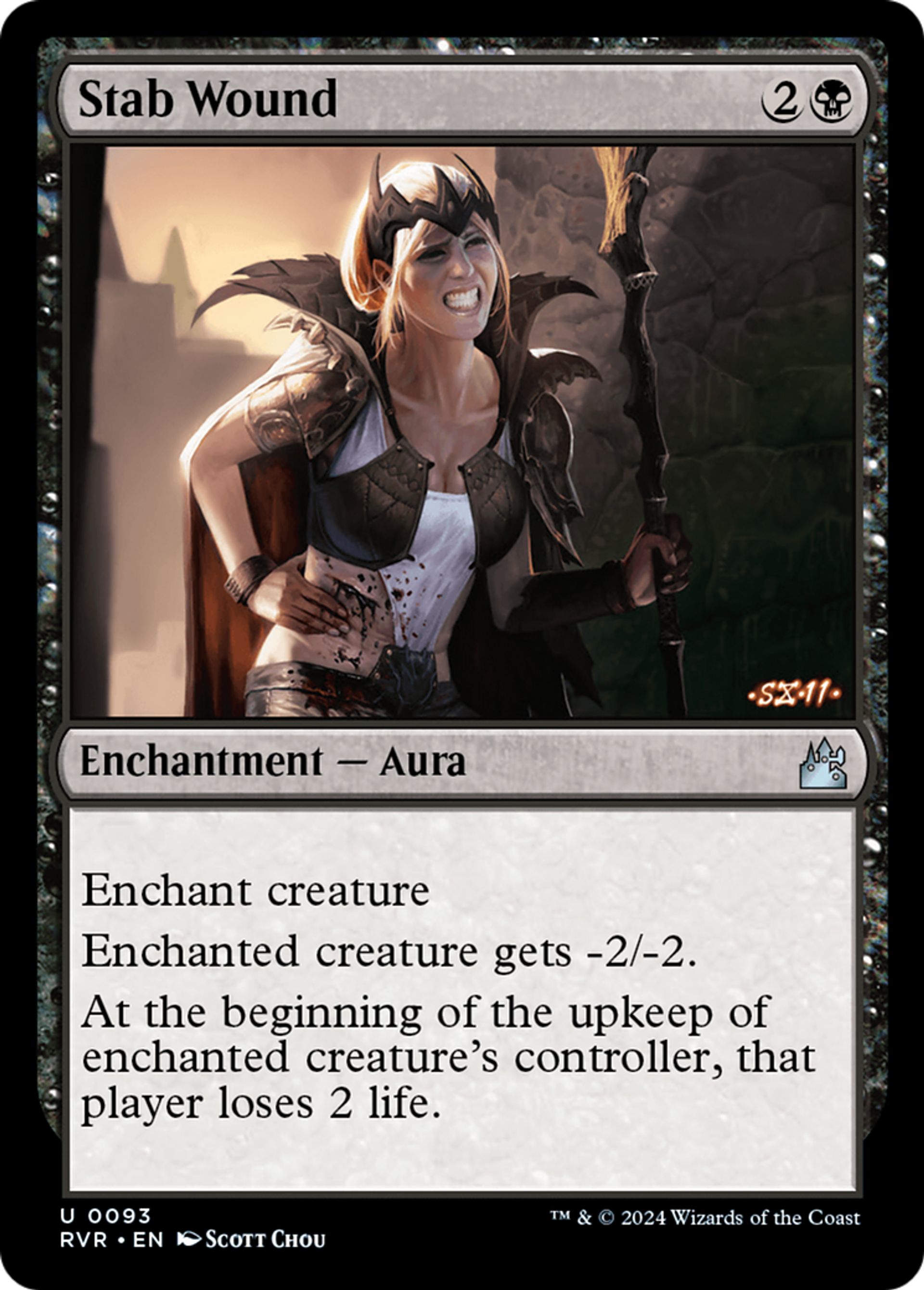 Stab Wound — Ravnica Remastered — Magic: The Gathering