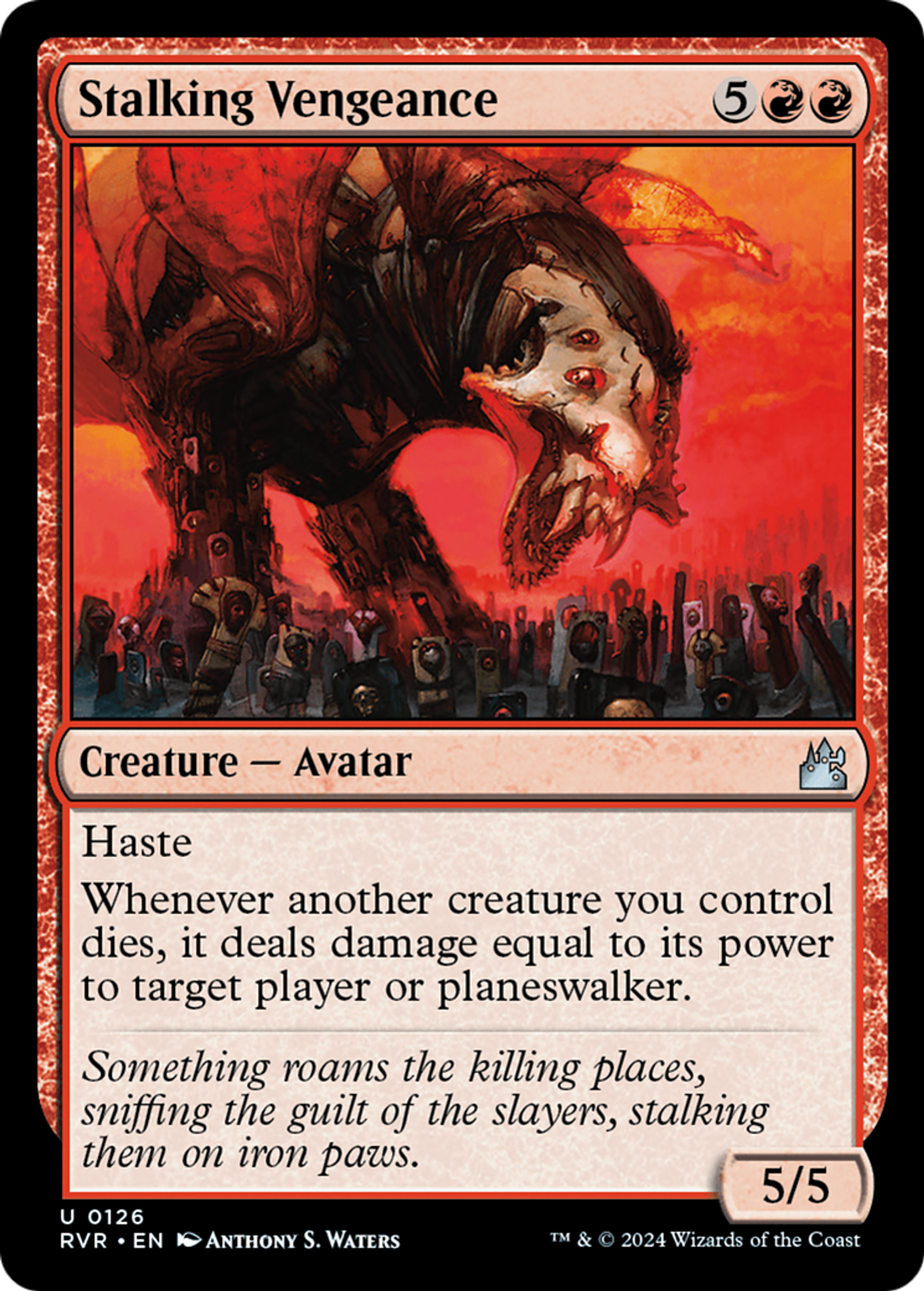 Stalking Vengeance — Ravnica Remastered — Magic: The Gathering