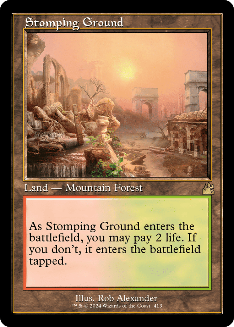 Stomping Ground — Ravnica Remastered — Magic: The Gathering