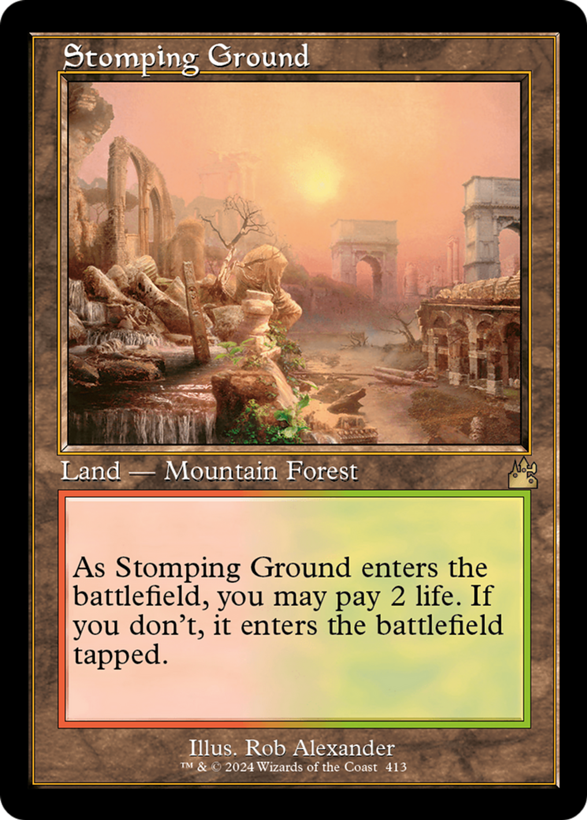 Stomping Ground — Ravnica Remastered — Magic: The Gathering