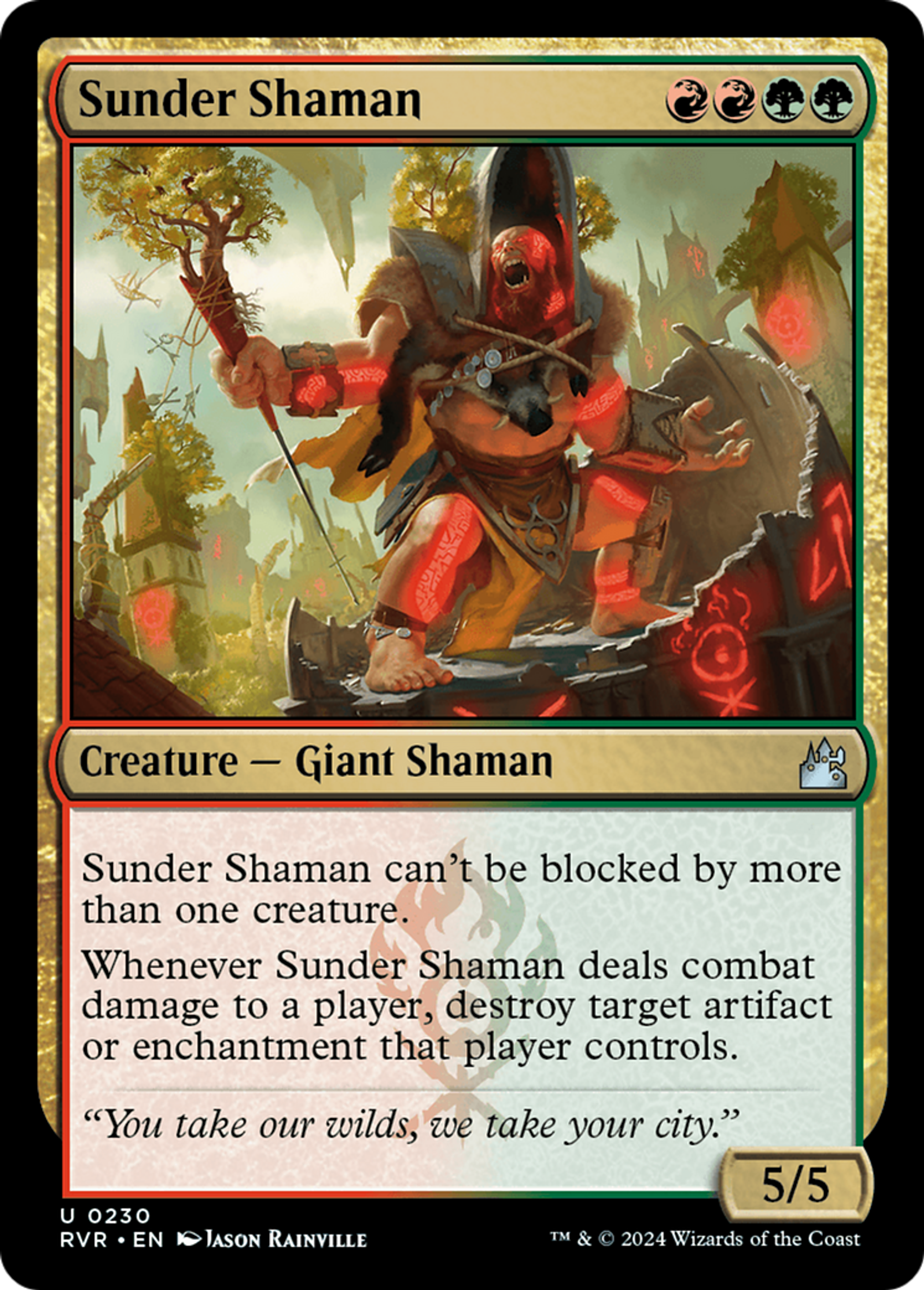 Shamane de scission — Ravnica Remastered — Magic: The Gathering