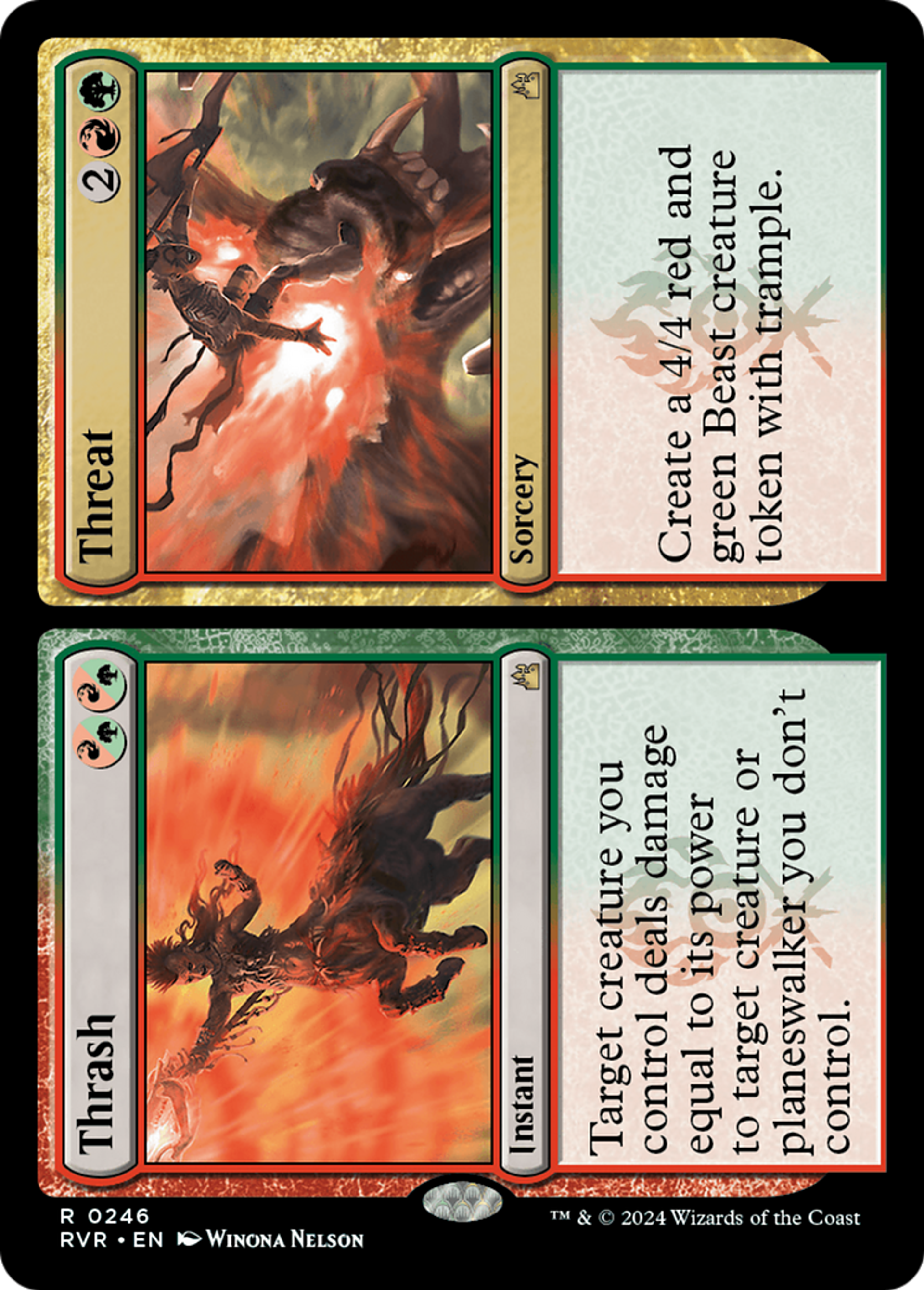 Briser // Braver — Ravnica Remastered — Magic: The Gathering