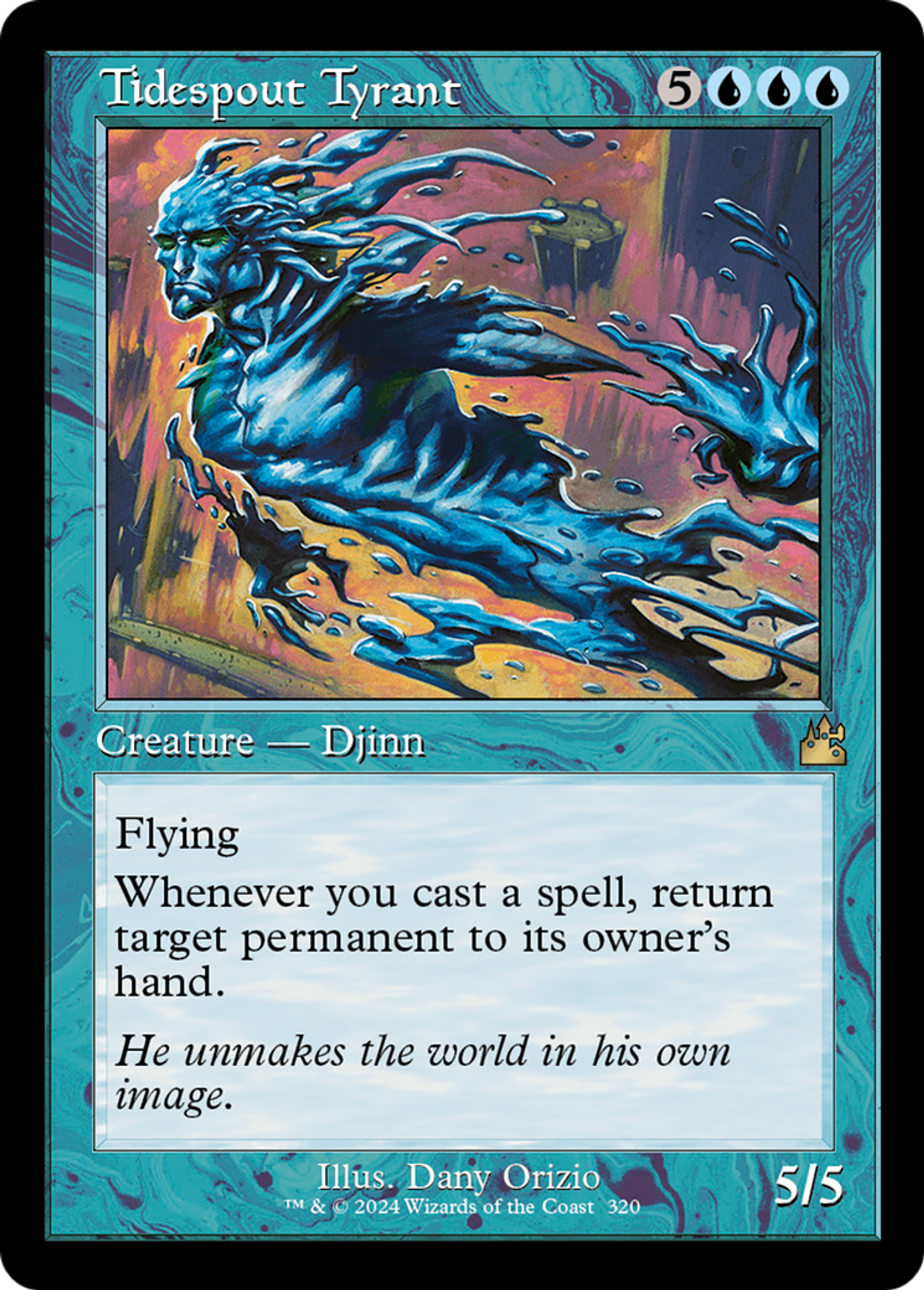 Tidespout Tyrant — Ravnica Remastered — Magic: The Gathering