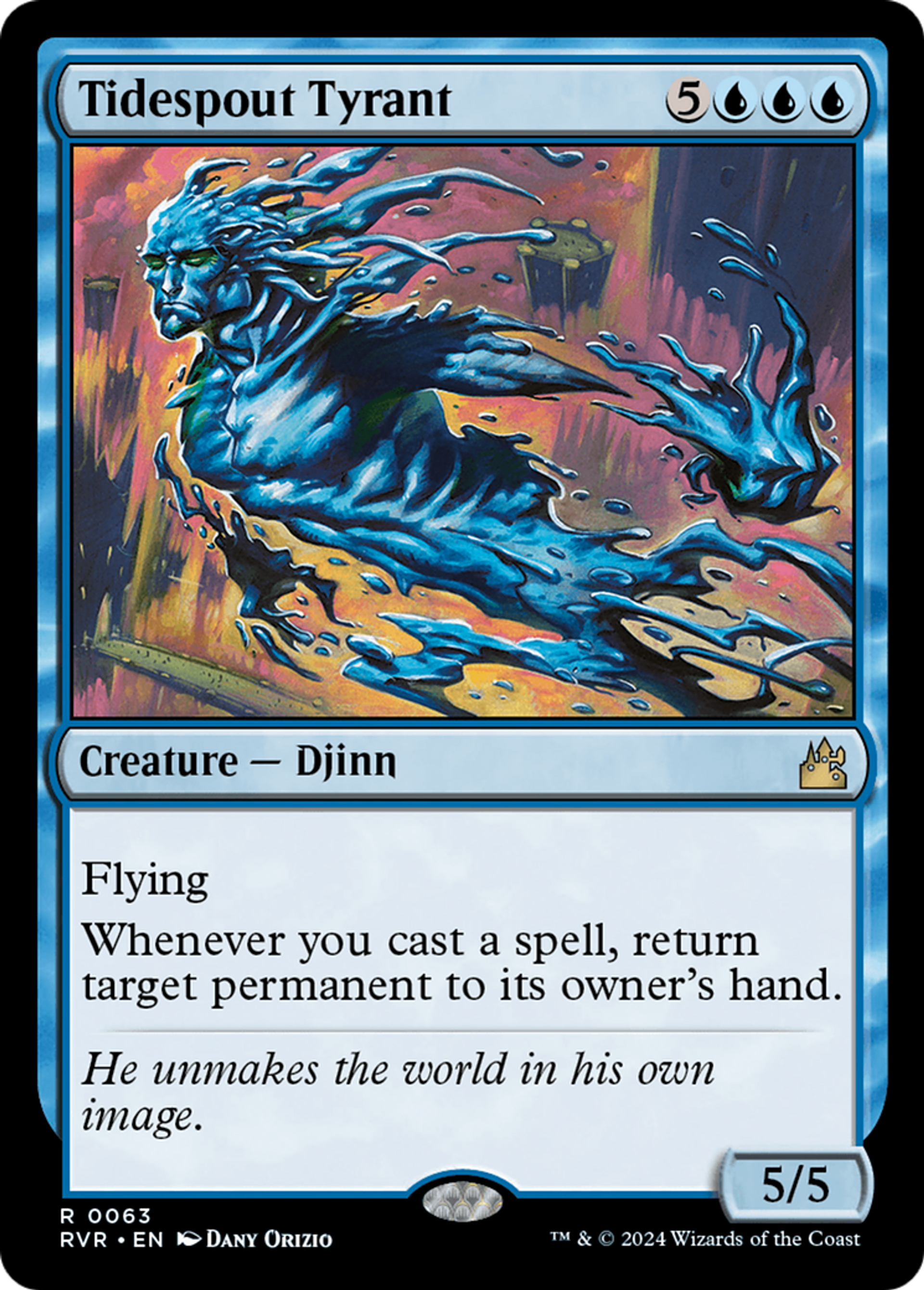 Tidespout Tyrant — Ravnica Remastered — Magic: The Gathering