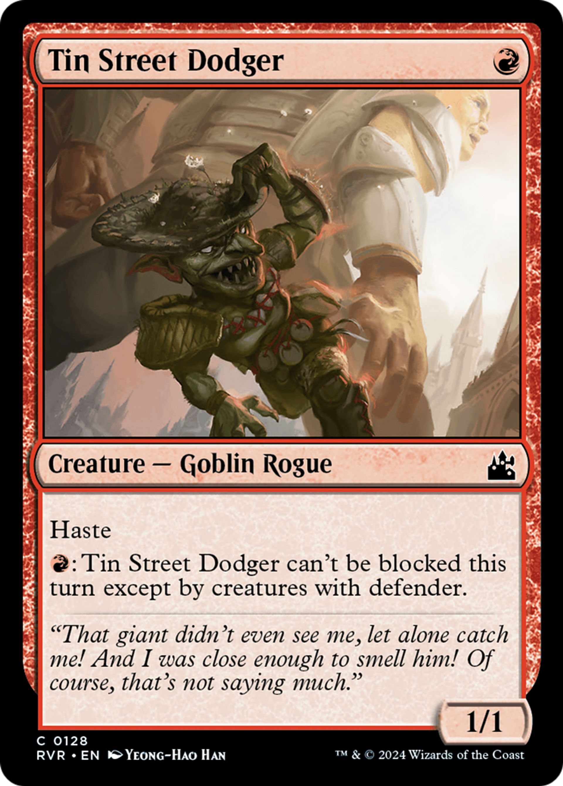 Tin Street Dodger — Ravnica Remastered — Magic: The Gathering