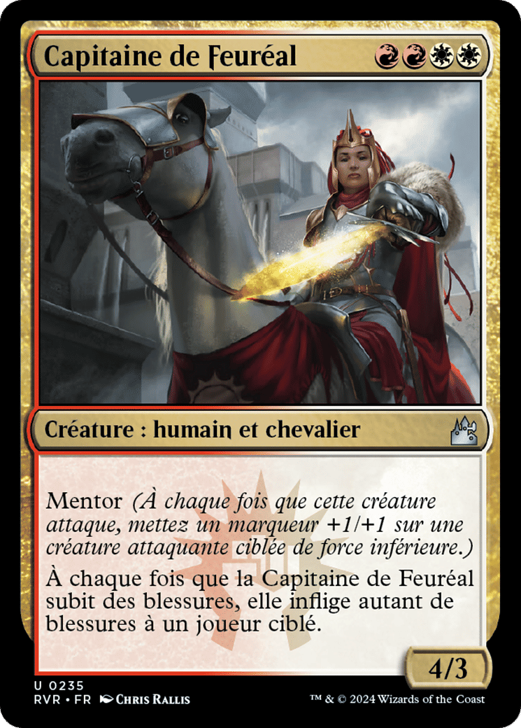 Capitaine de Feuréal — Ravnica Remastered — Magic: The Gathering