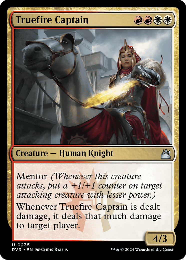 Truefire Captain — Ravnica Remastered — Magic: The Gathering