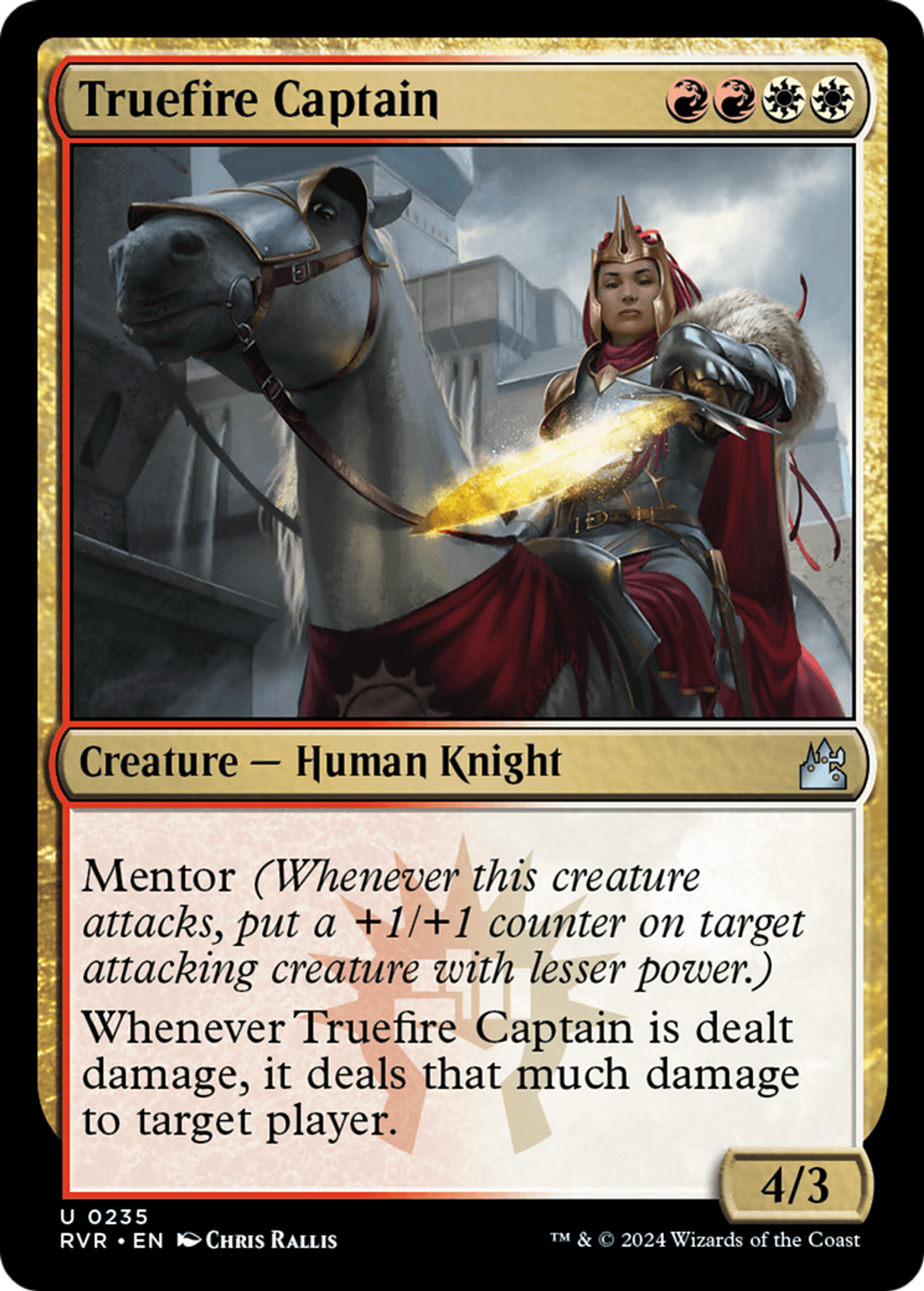 Capitaine de Feuréal — Ravnica Remastered — Magic: The Gathering