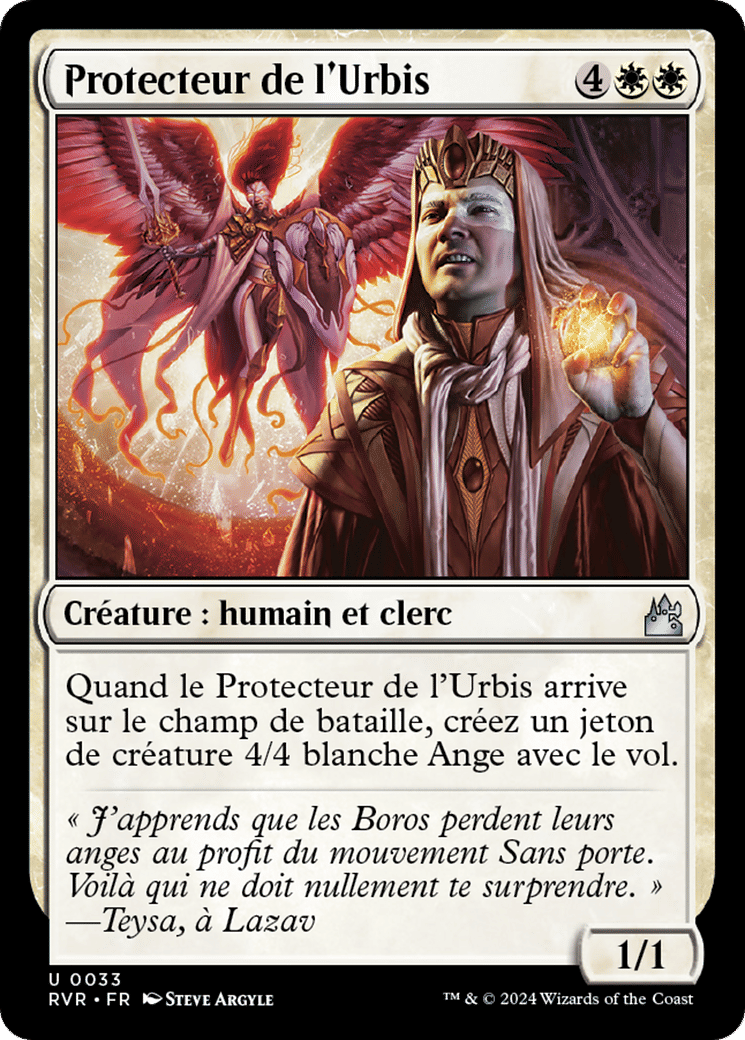 Protecteur de l'Urbis — Ravnica Remastered — Magic: The Gathering