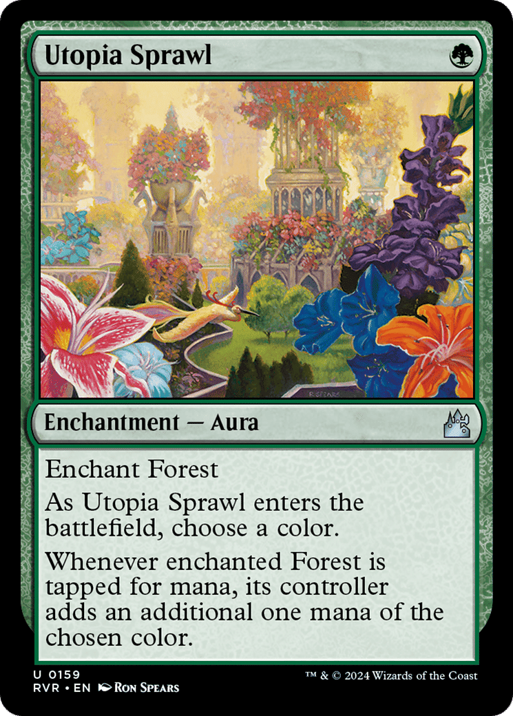 Utopia Sprawl — Ravnica Remastered — Magic: The Gathering