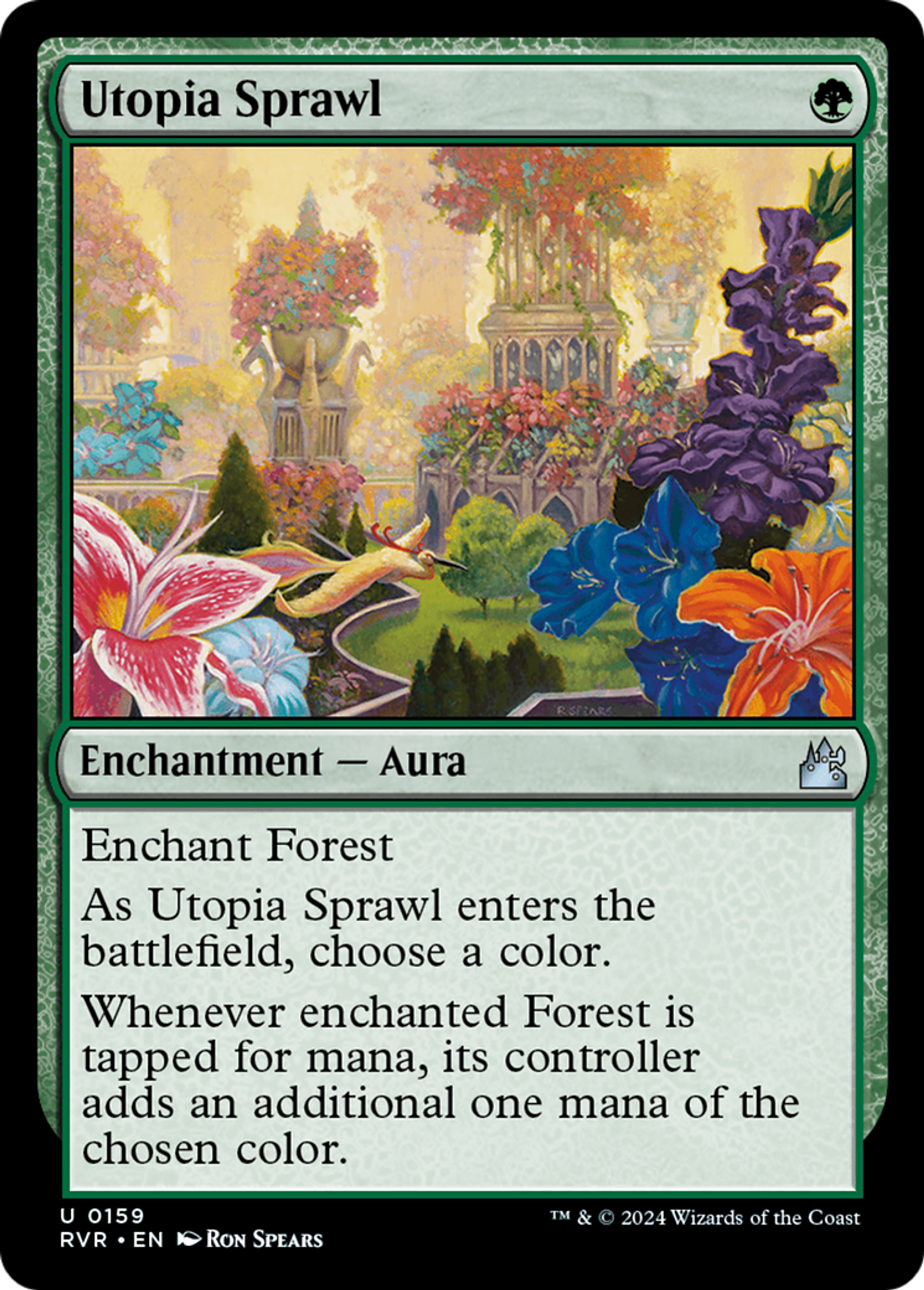 Utopia Sprawl — Ravnica Remastered — Magic: The Gathering