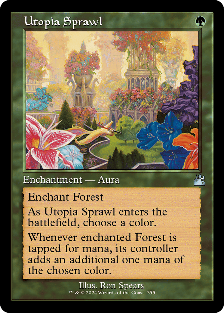 Utopia Sprawl — Ravnica Remastered — Magic: The Gathering