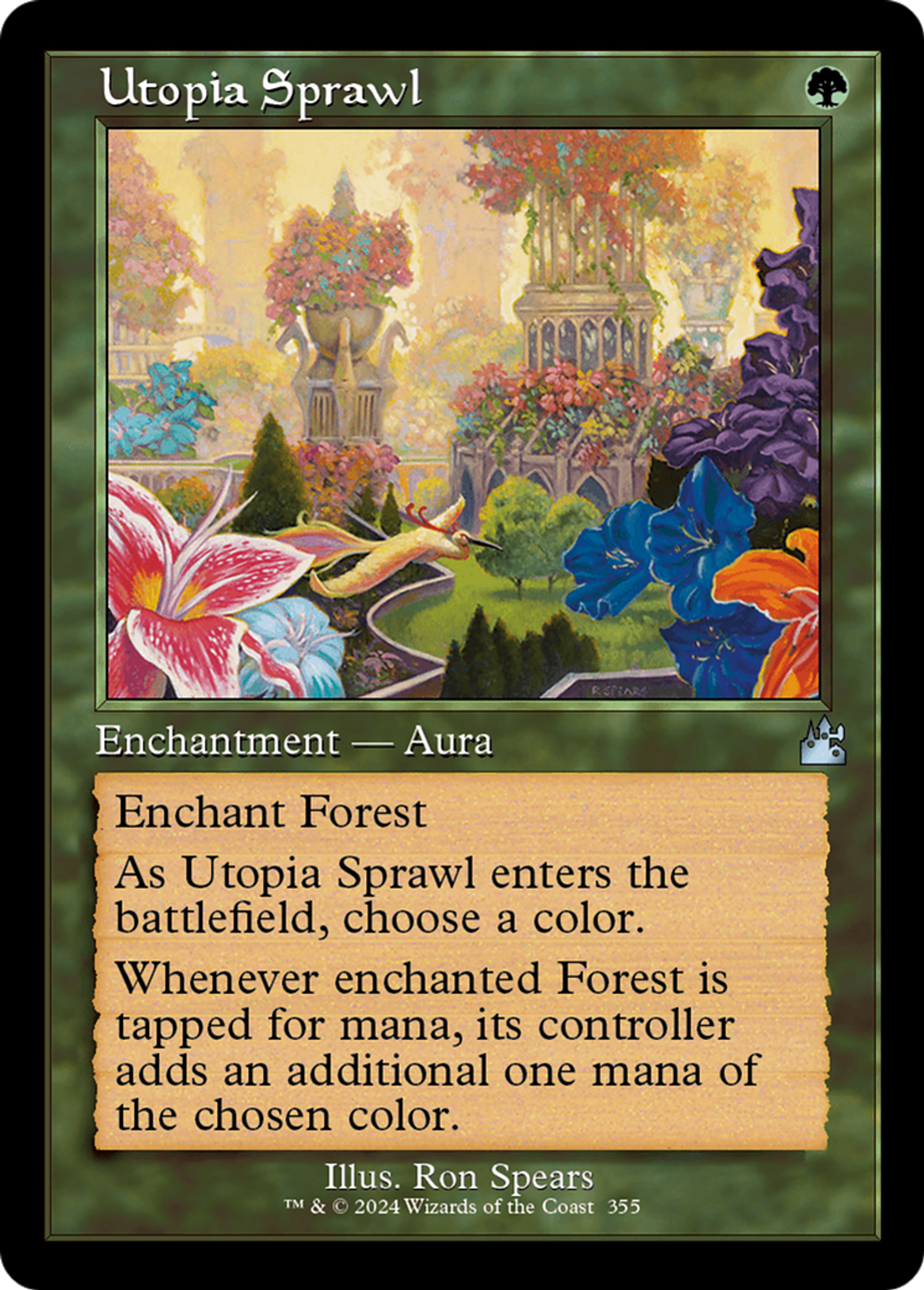Utopia Sprawl — Ravnica Remastered — Magic: The Gathering