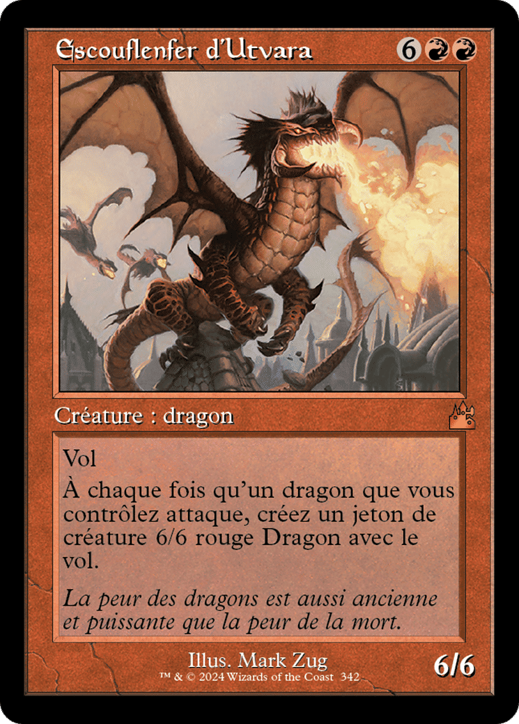 Escouflenfer d'Utvara — Ravnica Remastered — Magic: The Gathering