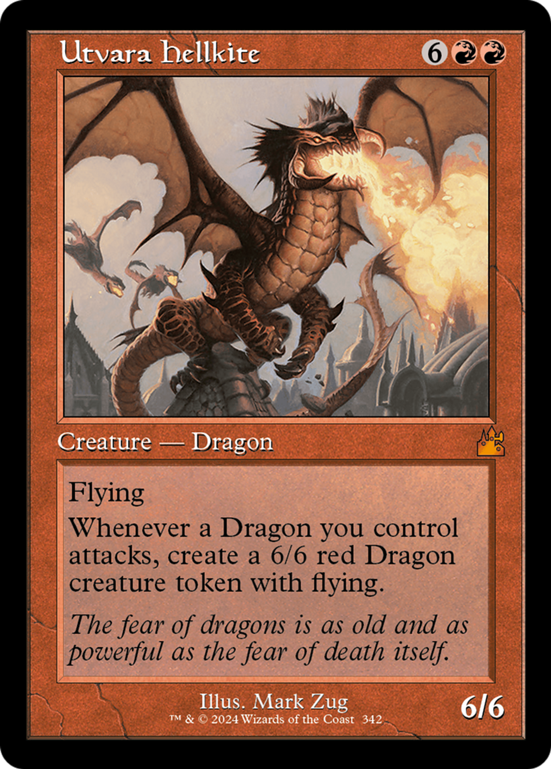 Utvara Hellkite — Ravnica Remastered — Magic: The Gathering