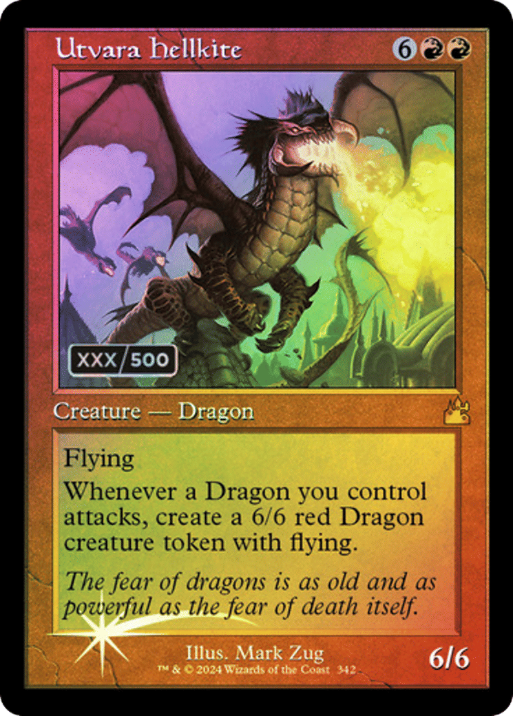 Utvara Hellkite — Ravnica Remastered — Magic: The Gathering