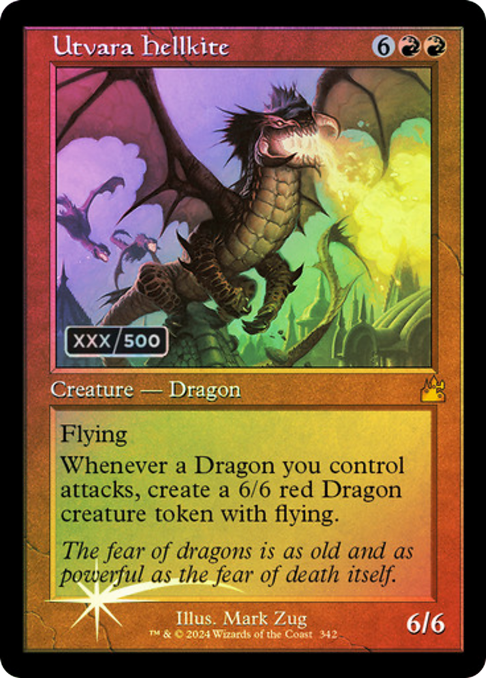 Utvara Hellkite — Ravnica Remastered — Magic: The Gathering