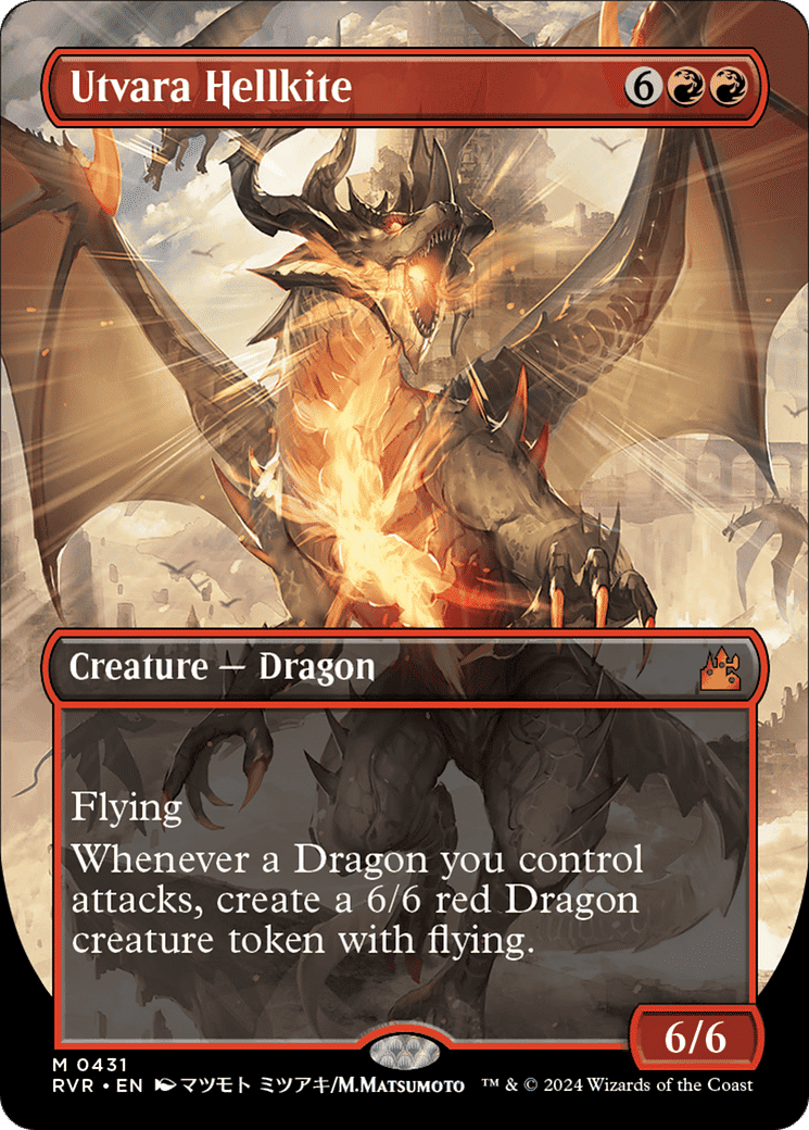 Utvara Hellkite — Ravnica Remastered — Magic: The Gathering