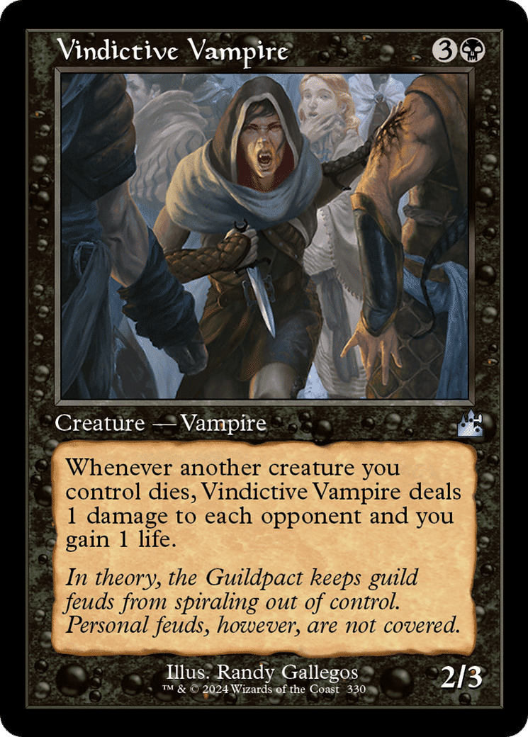 Vindictive Vampire — Ravnica Remastered — Magic: The Gathering