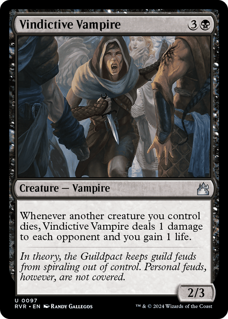 Vindictive Vampire — Ravnica Remastered — Magic: The Gathering