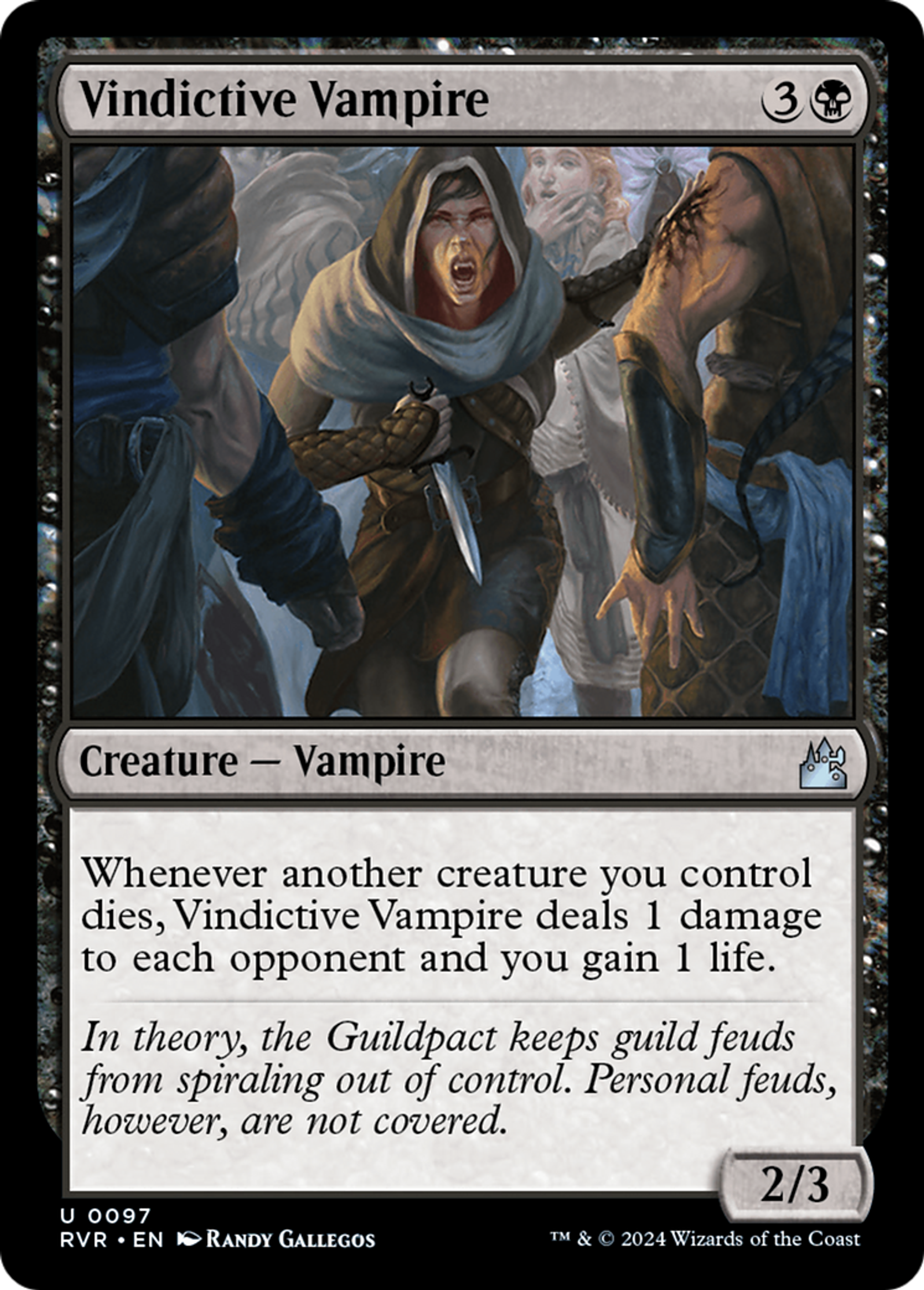 Vindictive Vampire — Ravnica Remastered — Magic: The Gathering