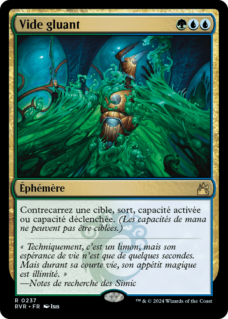 Vide gluant — Ravnica Remastered — Magic: The Gathering