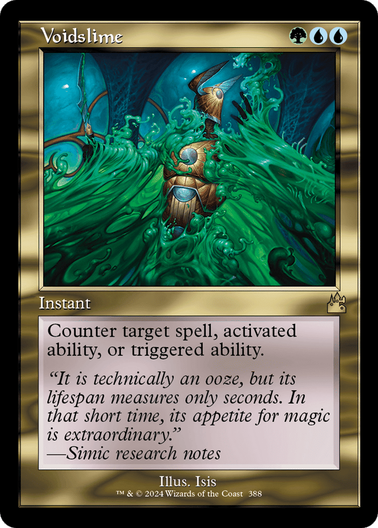 Voidslime — Ravnica Remastered — Magic: The Gathering