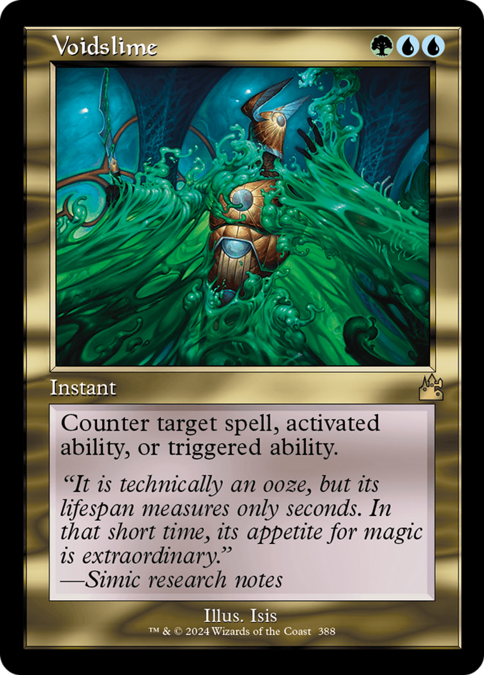 Voidslime — Ravnica Remastered — Magic: The Gathering