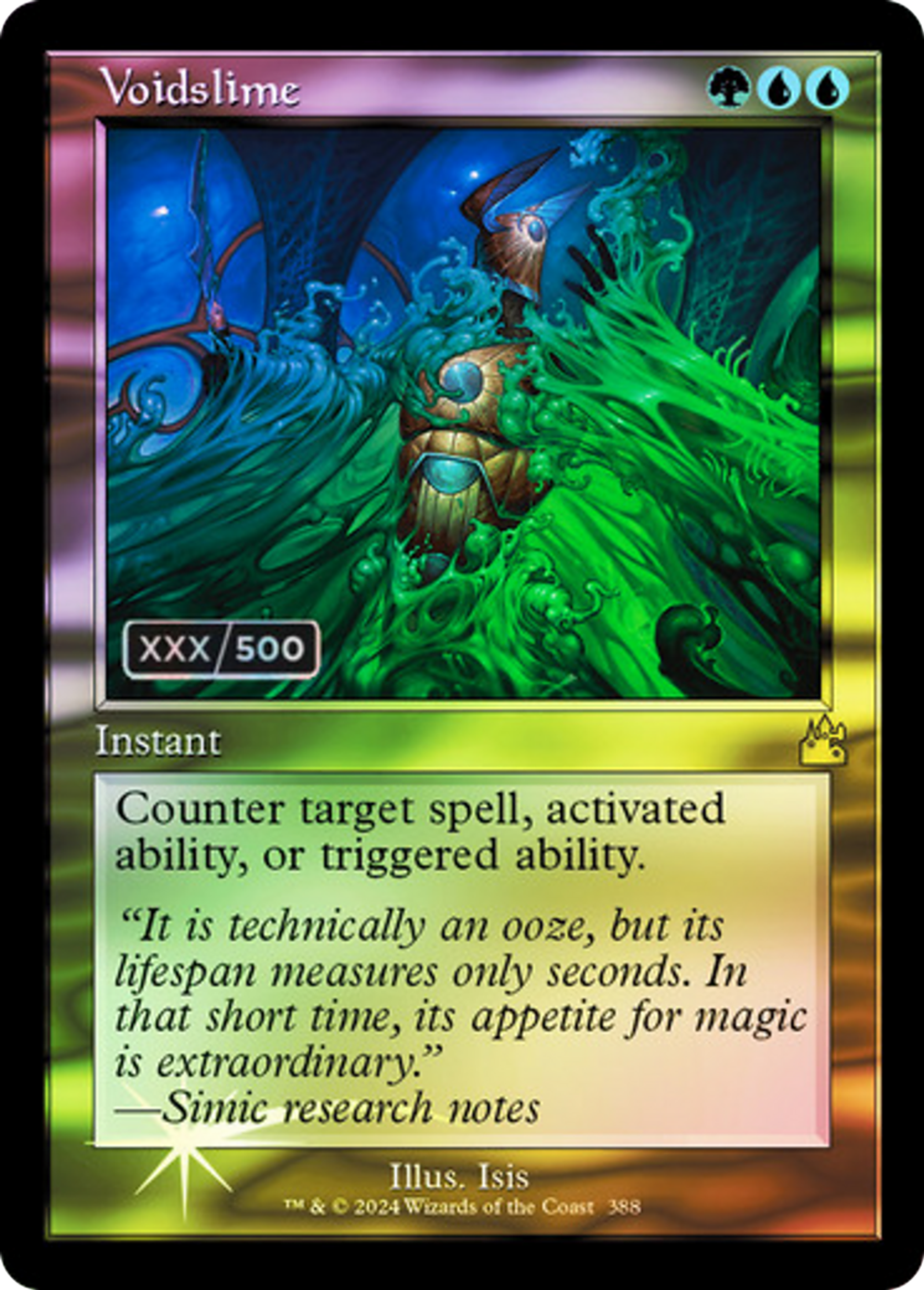 Voidslime — Ravnica Remastered — Magic: The Gathering