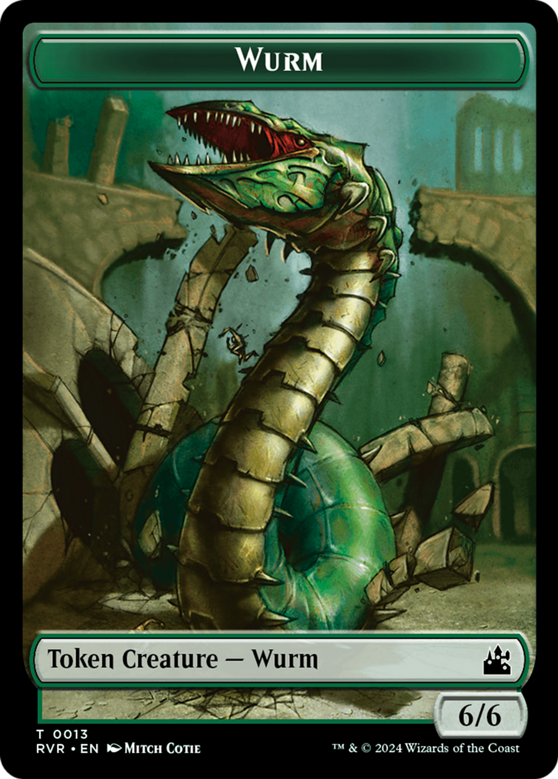 Wurm — Ravnica Remastered — Magic: The Gathering