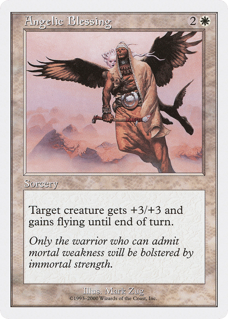Angelic Blessing — Starter 2000 — Magic: The Gathering