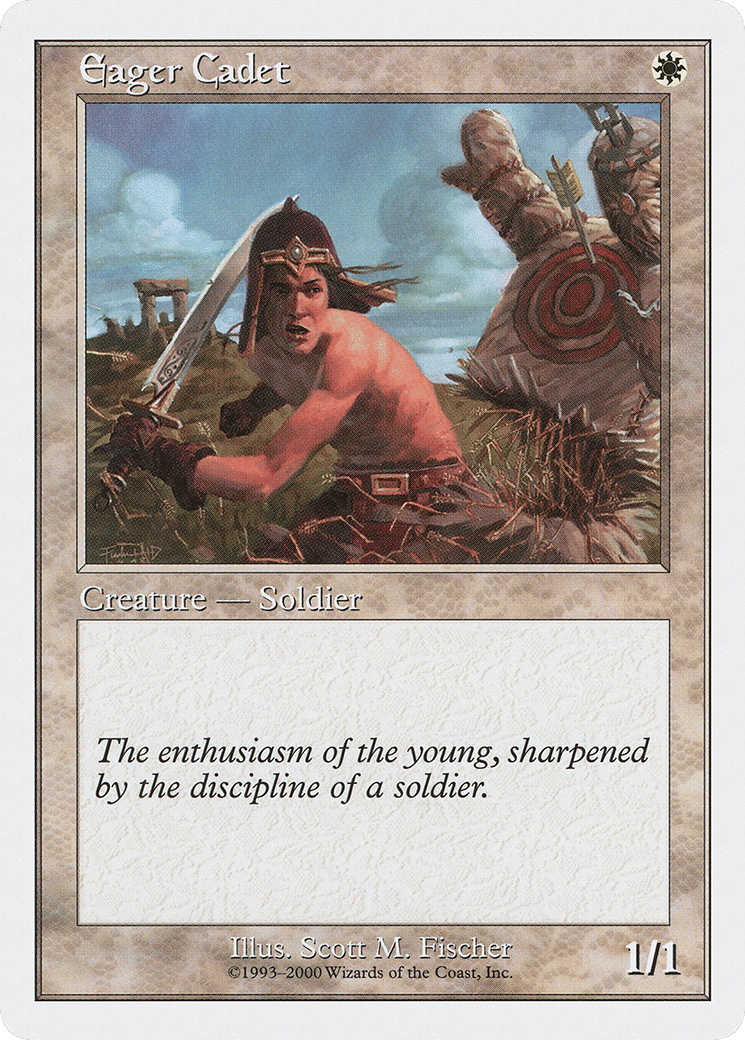 Eager Cadet — Starter 2000 — Magic: The Gathering