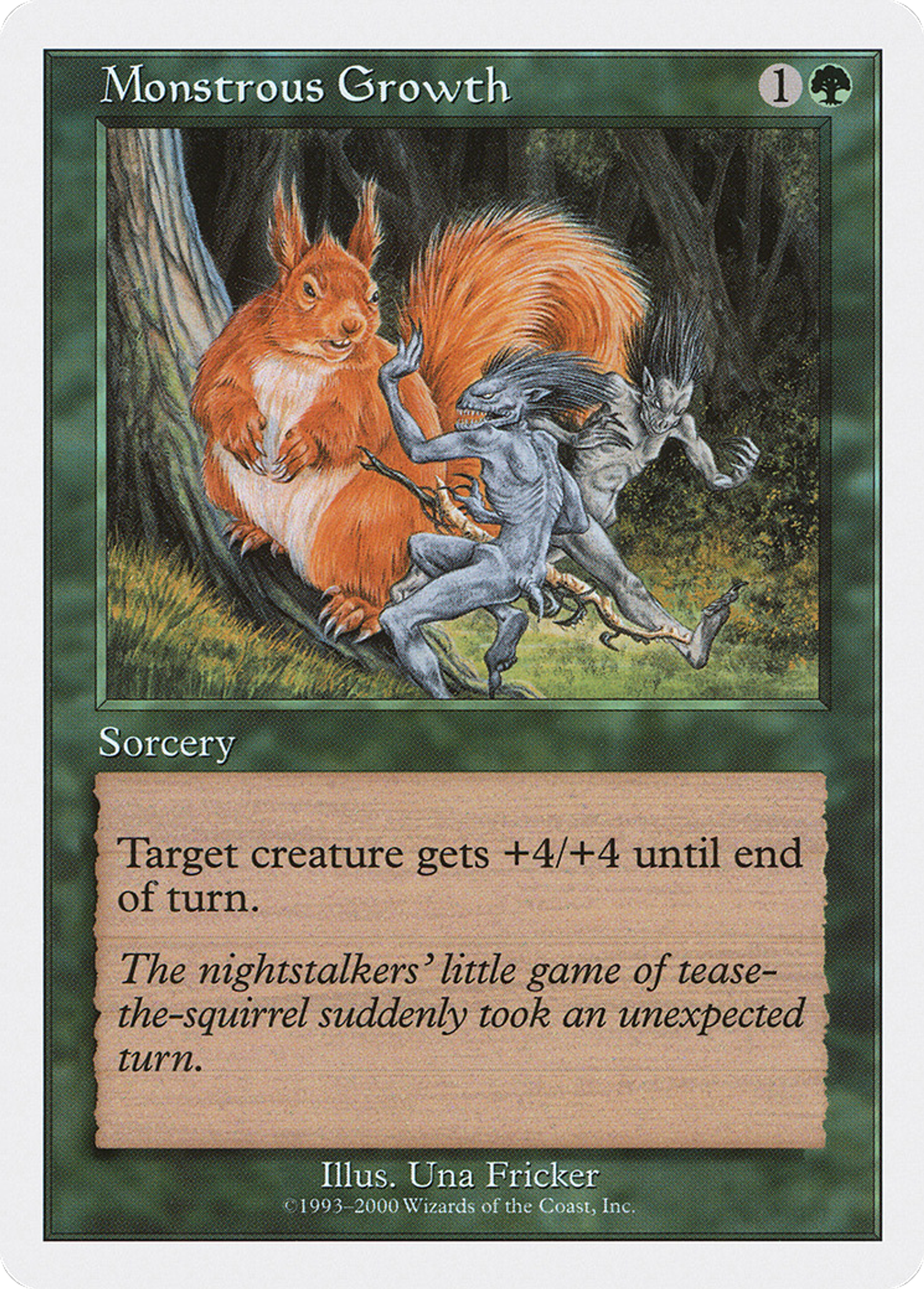 Croissance démesurée — Starter 2000 — Magic: The Gathering