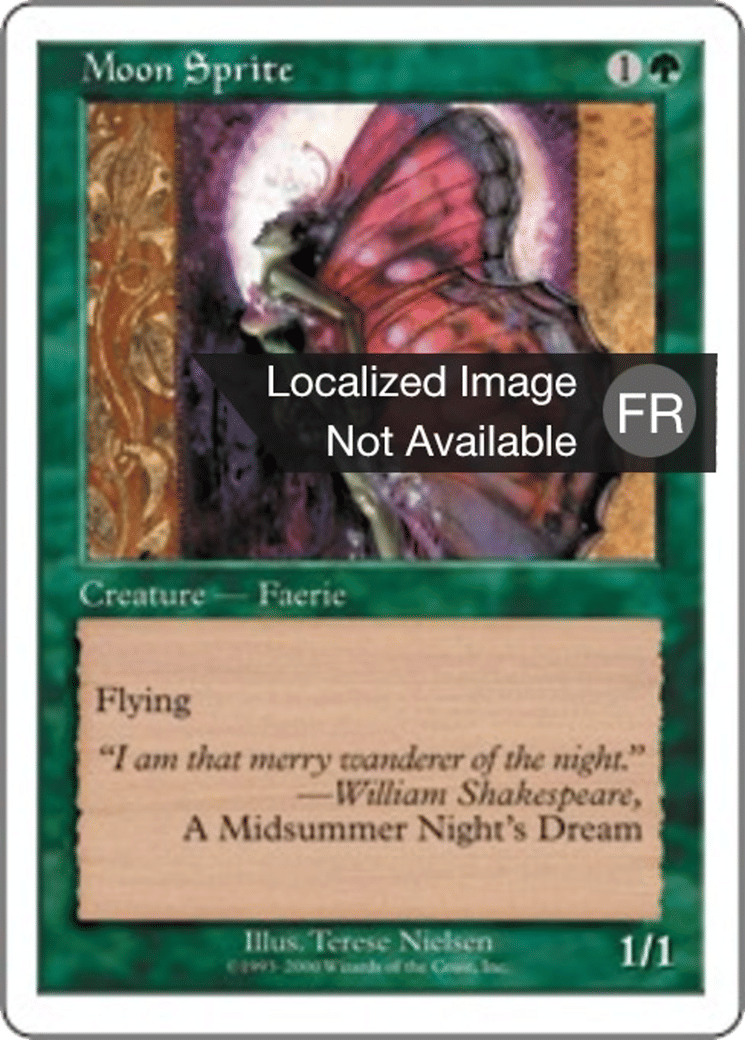 Farfadet lunaire — Starter 2000 — Magic: The Gathering