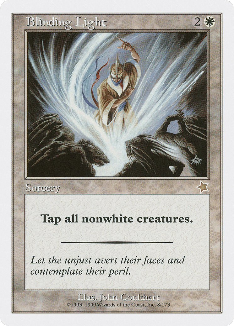 Blinding Light — Starter 1999 — Magic: The Gathering
