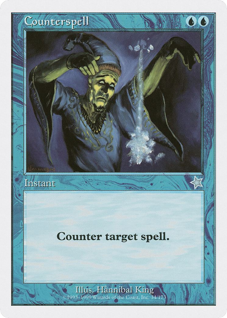 Counterspell — Starter 1999 — Magic: The Gathering