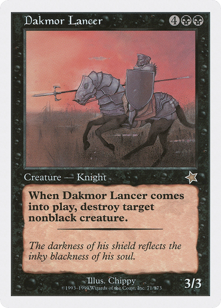 Lancier du Marennois — Starter 1999 — Magic: The Gathering