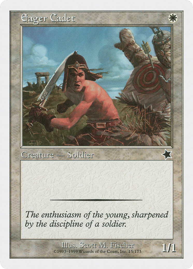 Eager Cadet — Starter 1999 — Magic: The Gathering