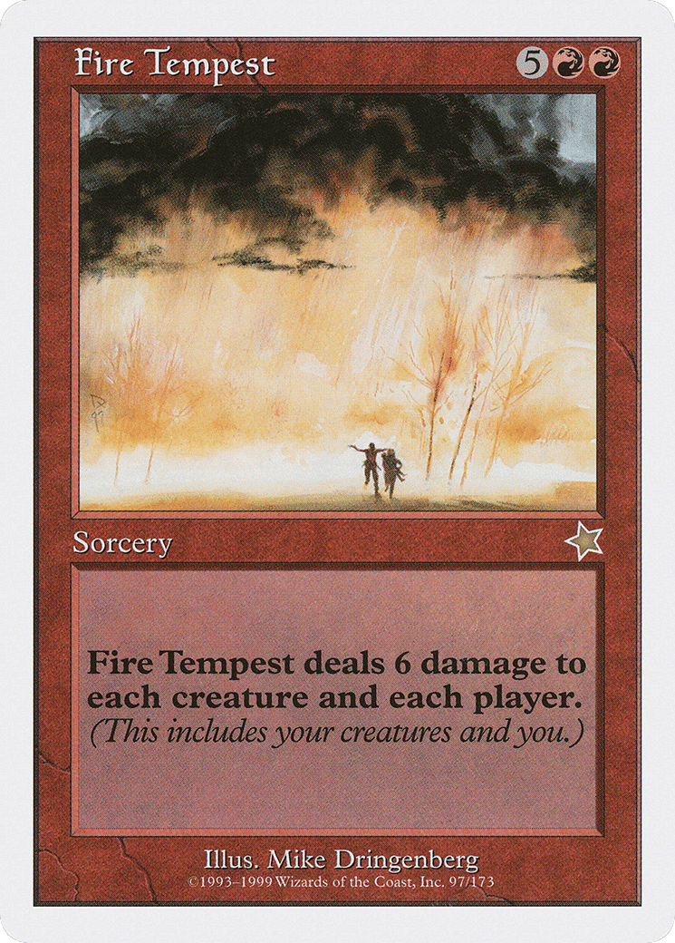 Fire Tempest — Starter 1999 — Magic: The Gathering