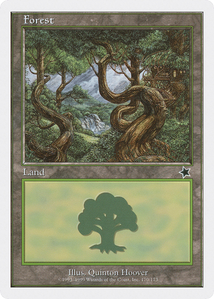 Forest — Starter 1999 — Magic: The Gathering