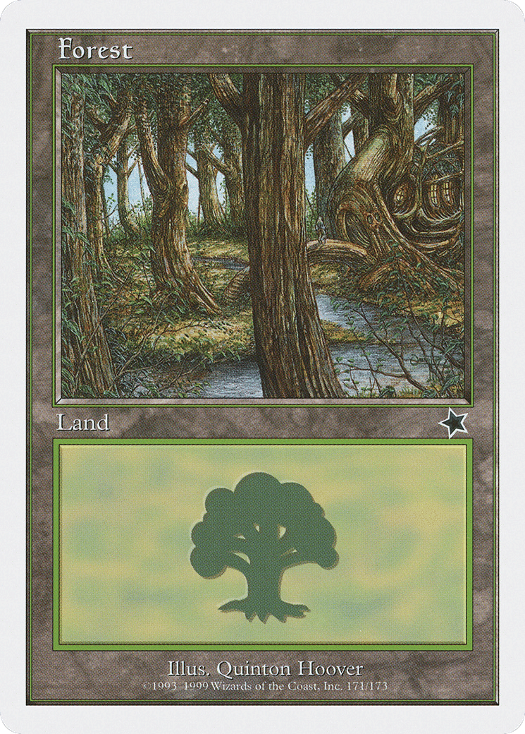Forest — Starter 1999 — Magic: The Gathering
