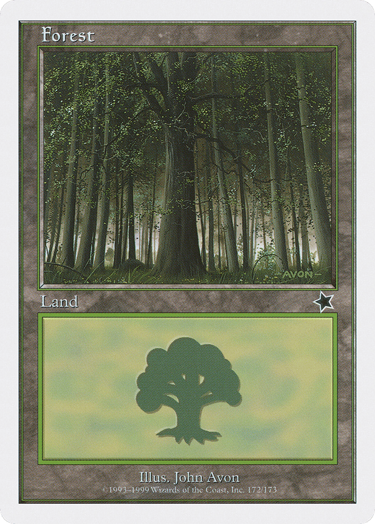 Forest — Starter 1999 — Magic: The Gathering